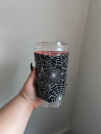 Web of Lies Coffee Cozie