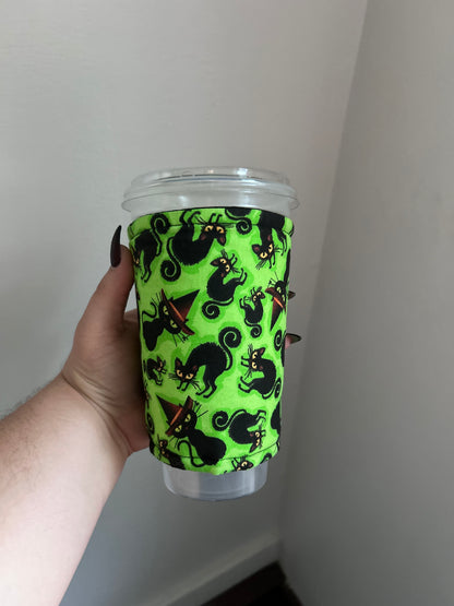 Hex & Whiskers Coffee Cozie