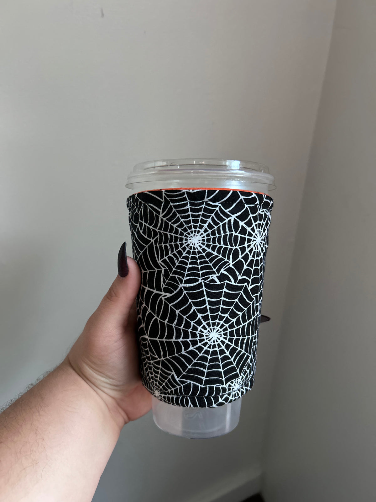 Web of Lies Coffee Cozie