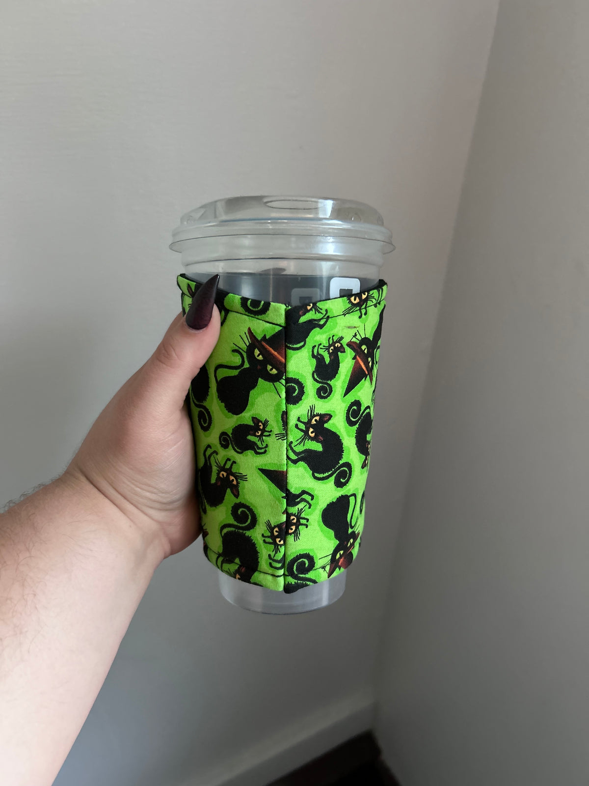 Hex & Whiskers Coffee Cozie