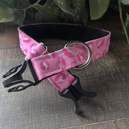 Fierce Leopard Eco-Canvas Collar