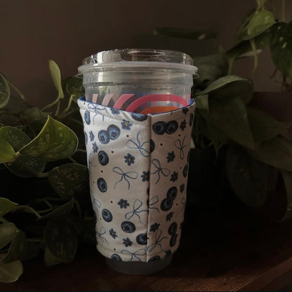 Berries & Bows Coffee Cozie